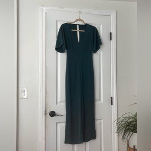 Gorgeous emerald green jumpsuit